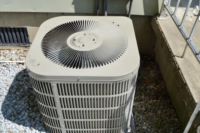4930 Primrose Ave N, Indianapolis, IN 46205 - exterior view of a central AC unit