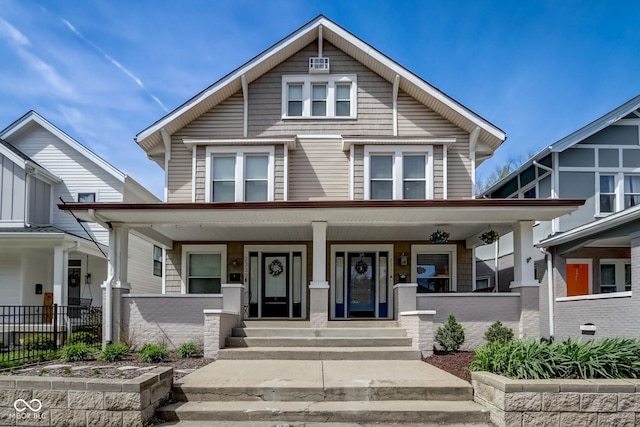 2332 Central Ave, Indianapolis, IN 46205 - view of front of property with covered porch