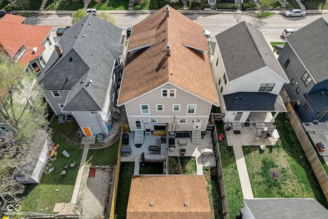 2332 Central Ave, Indianapolis, IN 46205 - aerial view of residential area