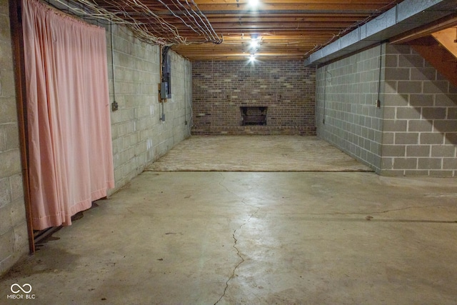 3401 N 75 W, Cayuga, IN 47928 - view of unfinished below grade area