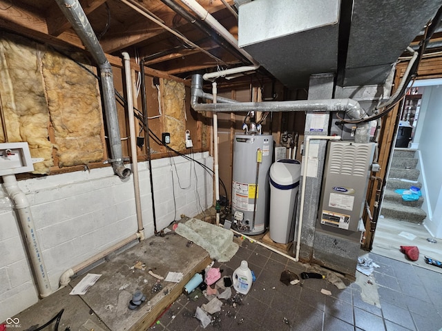 3836 N Wittfield St, Indianapolis, IN 46235 - utilities featuring gas water heater