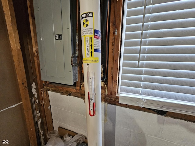 3836 N Wittfield St, Indianapolis, IN 46235 - utilities with electric panel