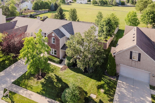 6036 W Bayfront Shrs, Mccordsville, IN 46055 - aerial view of residential area