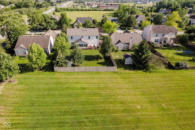6036 W Bayfront Shrs, Mccordsville, IN 46055 - aerial perspective of suburban area