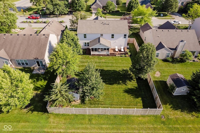6036 W Bayfront Shrs, Mccordsville, IN 46055 - aerial view of residential area