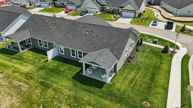 4182 Hume Ave, Plainfield, IN 46168 - aerial perspective of suburban area