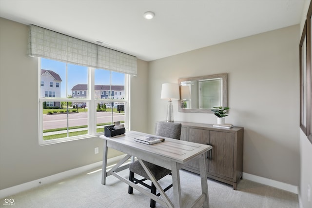 4182 Hume Ave, Plainfield, IN 46168 - office with light colored carpet and baseboards