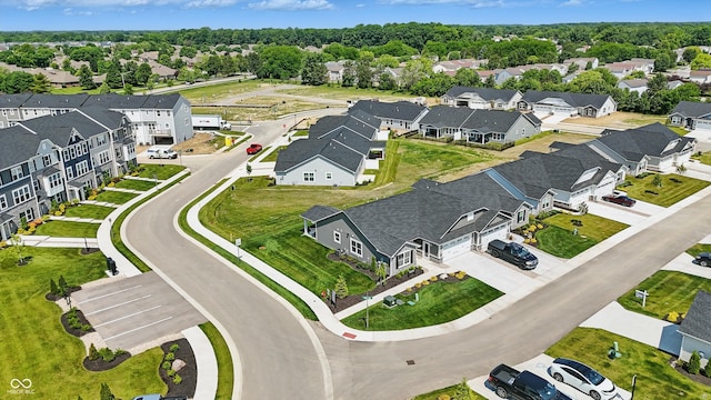 4182 Hume Ave, Plainfield, IN 46168 - aerial perspective of suburban area