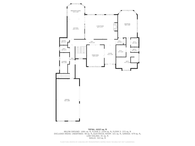 5720 Hickory Hollow Dr, Plainfield, IN 46168 - view of home floor plan