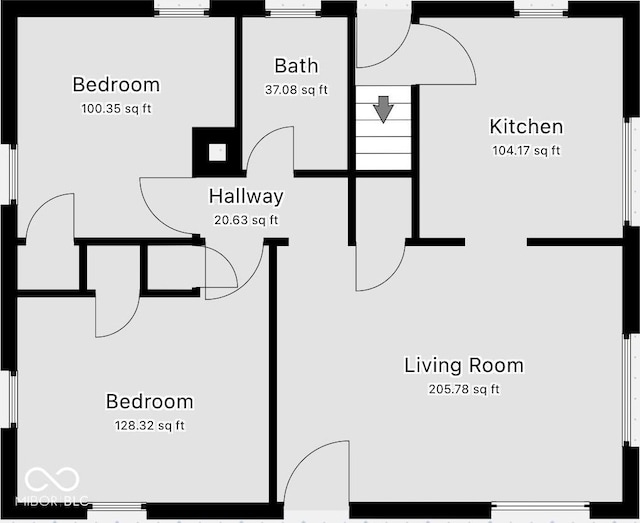 405 Harlan St, Indianapolis, IN 46201 - photo 2