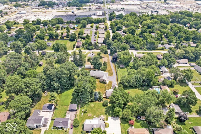 3766 Brill Rd, Indianapolis, IN 46227 - aerial view of property's location featuring nearby suburban area