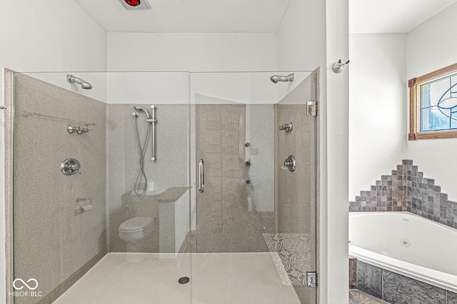3766 Brill Rd, Indianapolis, IN 46227 - full bath featuring a stall shower and a whirlpool tub