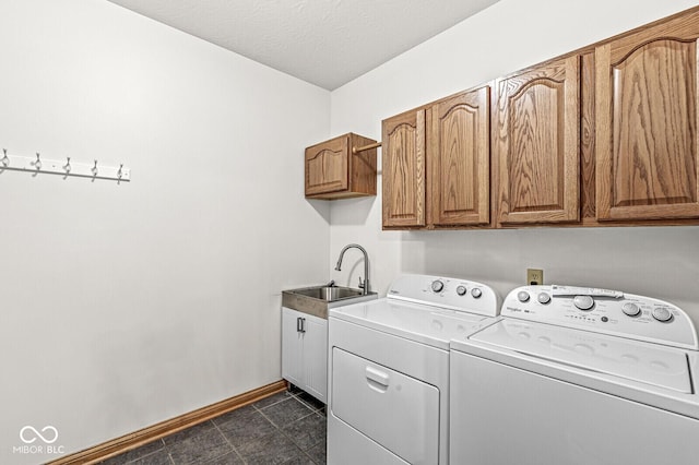 3766 Brill Rd, Indianapolis, IN 46227 - laundry room featuring washer and dryer and cabinet space