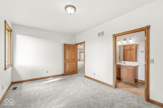 3766 Brill Rd, Indianapolis, IN 46227 - unfurnished bedroom with carpet flooring and ensuite bathroom