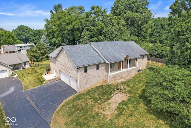 3766 Brill Rd, Indianapolis, IN 46227 - view from above of property