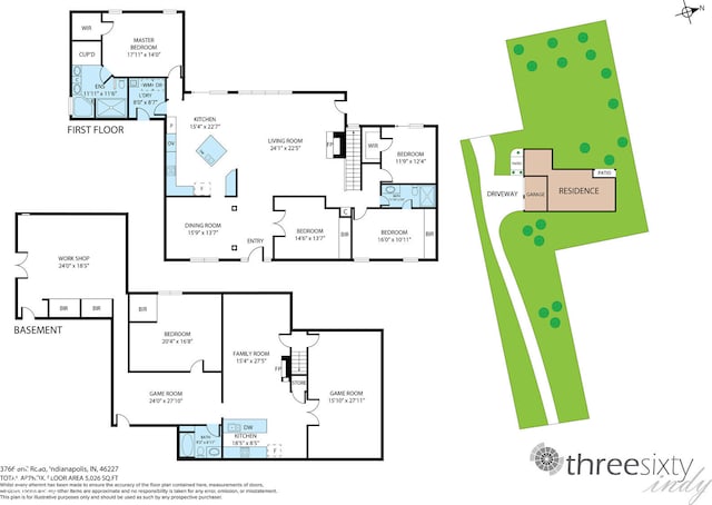 3766 Brill Rd, Indianapolis, IN 46227 - view of floor plan / room layout
