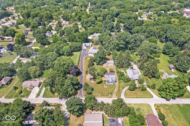 3766 Brill Rd, Indianapolis, IN 46227 - aerial view of property's location featuring nearby suburban area