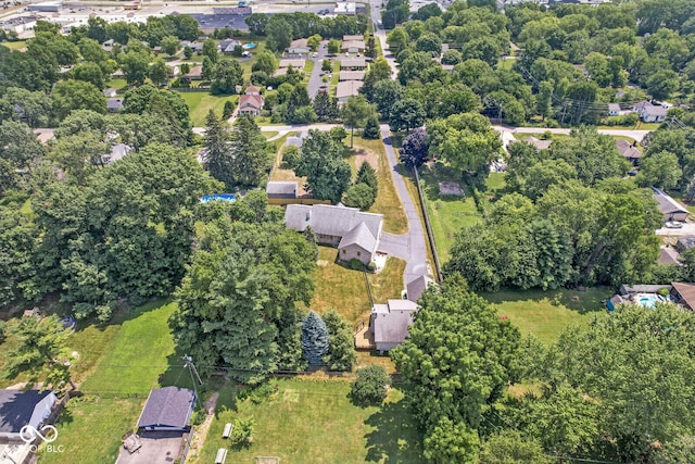 3766 Brill Rd, Indianapolis, IN 46227 - aerial overview of property's location