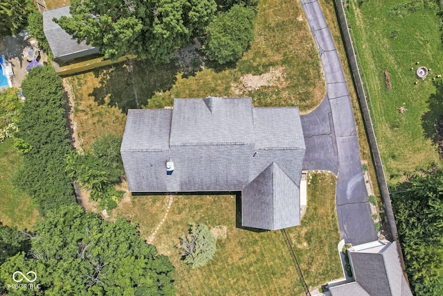 3766 Brill Rd, Indianapolis, IN 46227 - drone / aerial view