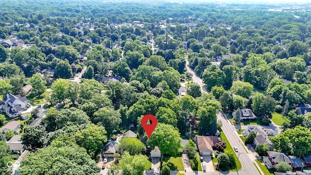 111 N 8th St, Zionsville, IN 46077 - aerial view of residential area