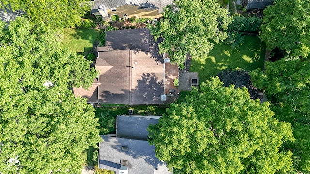 111 N 8th St, Zionsville, IN 46077 - bird's eye view