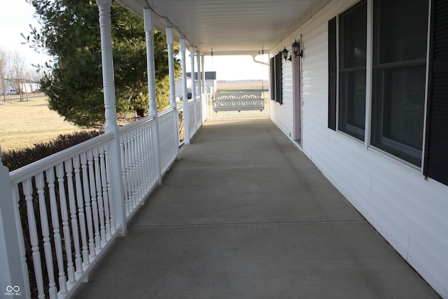 6052 N Deckshire Ln, Shirley, IN 47384 - view of covered porch
