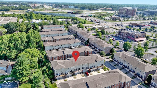 9476 Oakley Dr, Indianapolis, IN 46260 - bird's eye view