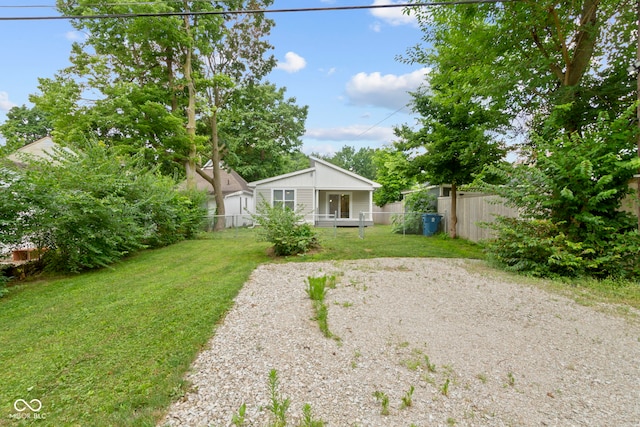 4129 Cornelius Ave, Indianapolis, IN 46208 - view of yard