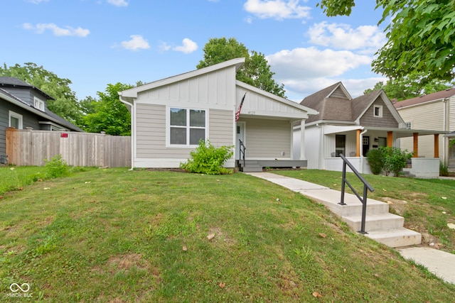 4129 Cornelius Ave, Indianapolis, IN 46208 - view of front facade featuring board and batten siding