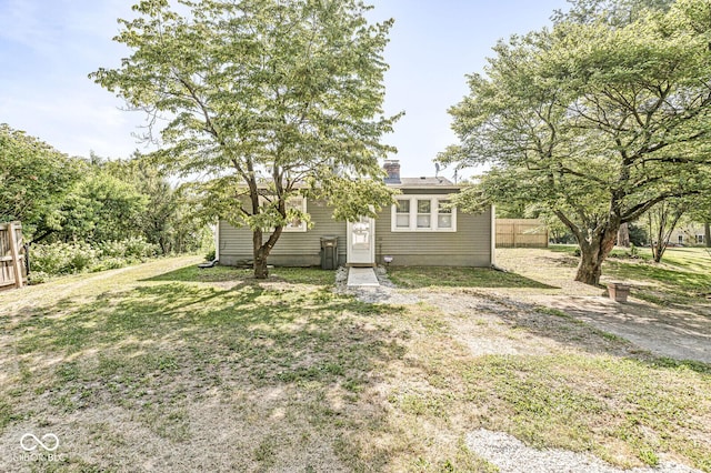 3760 Brill Rd, Indianapolis, IN 46227 - view of front facade featuring a chimney