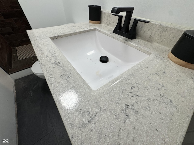 817 Pearl St, Covington, IN 47932 - bathroom view of a sink and toilet