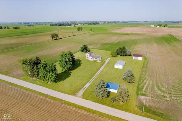 4330 S 100 E, Lebanon, IN 46052 - aerial view of sparsely populated area featuring abundant farmland