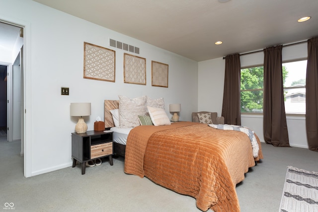 7612 Farm View Cir E, Indianapolis, IN 46256 - carpeted bedroom with recessed lighting