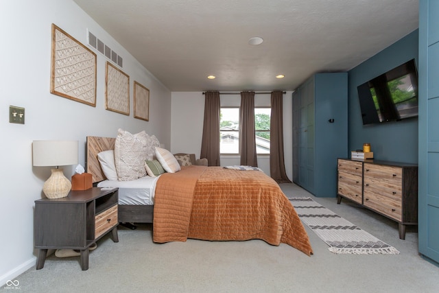 7612 Farm View Cir E, Indianapolis, IN 46256 - carpeted bedroom with recessed lighting