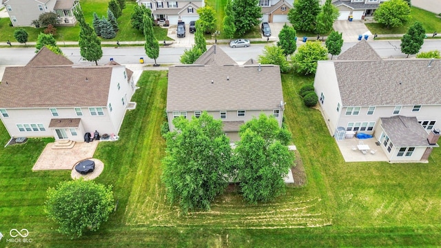 12997 Bartlett Dr, Fishers, IN 46037 - aerial perspective of suburban area