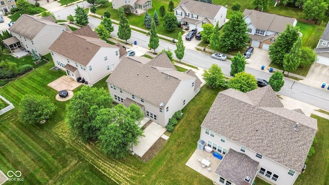 12997 Bartlett Dr, Fishers, IN 46037 - aerial perspective of suburban area