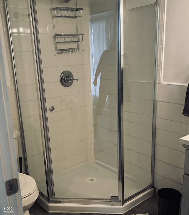 597 W Adams St, Franklin, IN 46131 - full bathroom featuring a shower stall