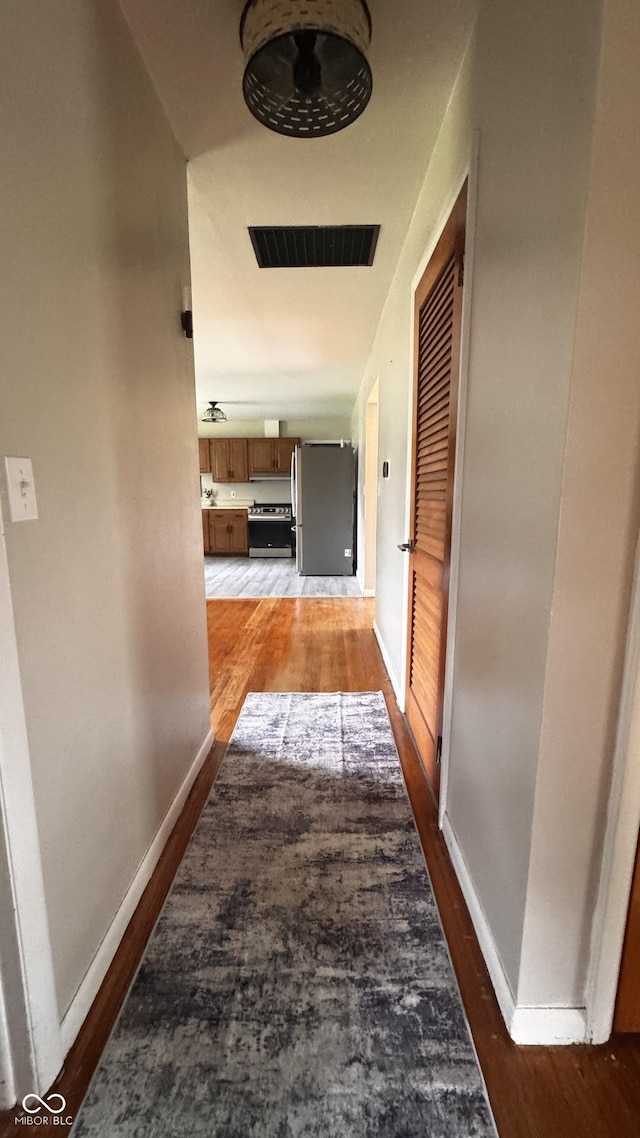 336 Brookside Ln, Plainfield, IN 46168 - hall featuring light wood-style floors