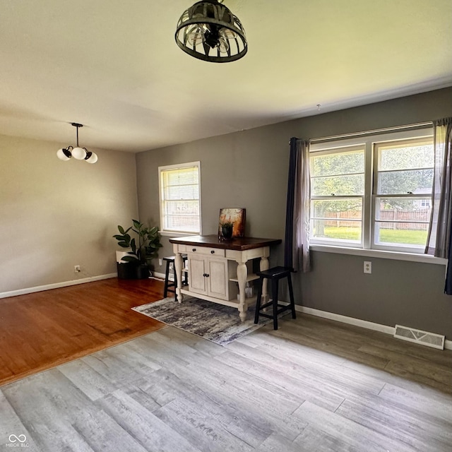 336 Brookside Ln, Plainfield, IN 46168 - dining area featuring wood finished floors and baseboards