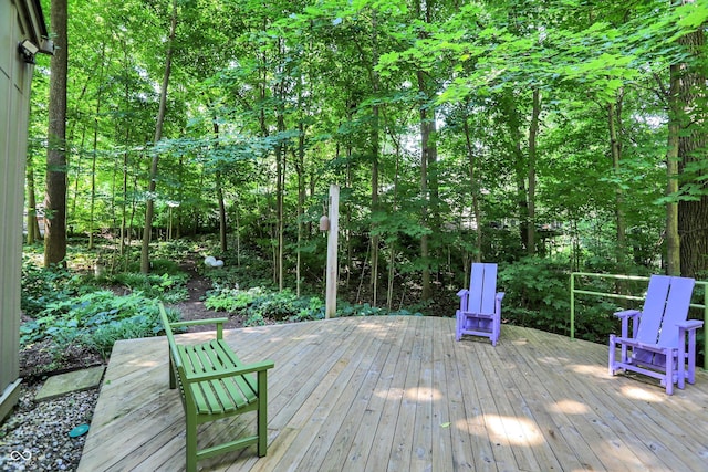 944 Briar Patch Ln, Greenwood, IN 46142 - view of wooden deck