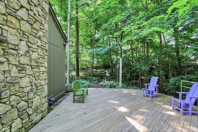 944 Briar Patch Ln, Greenwood, IN 46142 - view of wooden terrace