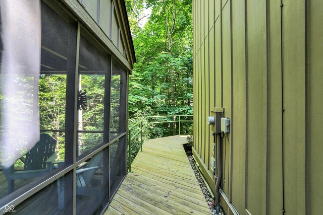 944 Briar Patch Ln, Greenwood, IN 46142 - view of wooden deck
