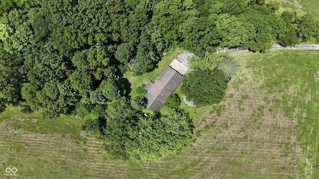 6637 E County Road 600 S, Plainfield, IN 46168 - aerial view of property and surrounding area