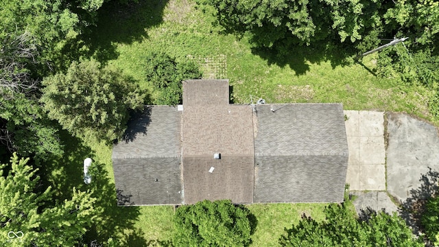 6637 E County Road 600 S, Plainfield, IN 46168 - aerial view of property and surrounding area