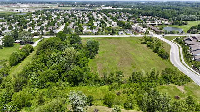 6637 E County Road 600 S, Plainfield, IN 46168 - aerial view of residential area with a nearby body of water