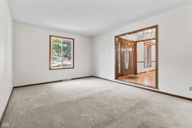 8439 Goldfinch Cir, Indianapolis, IN 46256 - spare room with carpet