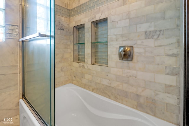 2400 Walnut St, Anderson, IN 46016 - full bath featuring enclosed tub / shower combo