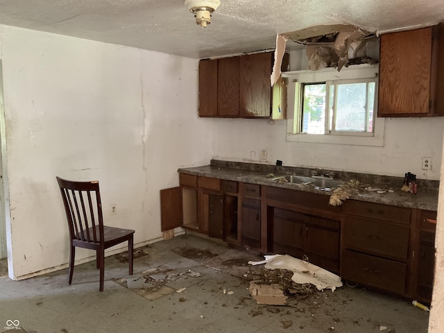 1367 Mulberry St, Noblesville, IN 46060 - kitchen featuring dark countertops and a sink