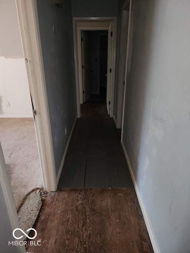 4235 Foxglove Trce, Indianapolis, IN 46237 - hall with baseboards