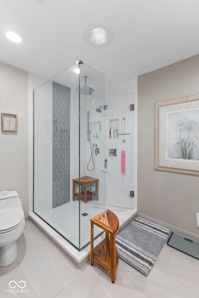 8164 Dean Rd, Indianapolis, IN 46240 - full bath with toilet and a stall shower